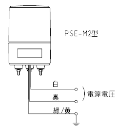 pgCg PSE-M2 ^LEDtbV\ 82mm PSE^ AC100/200/230V