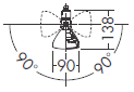 大光電機(DAIKO) LZB-90789(W)(A)(Y)WE ダクトレール用 プラグタイプ