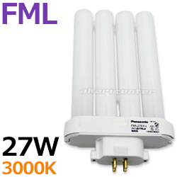 パナソニック(Panasonic) FML27EX-L 27形 コンパクト形蛍光ランプ 電球