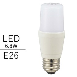 オーム電機(OHM) LDT7L(D)-G IG92 LED電球 T形 E26 60形相当 アカリ 