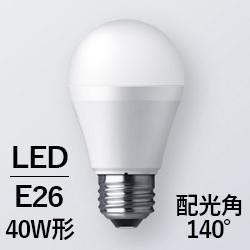 パナソニック(Panasonic) LDA4L(D)-H/S/4A1K LED電球 40W形 E26口金 