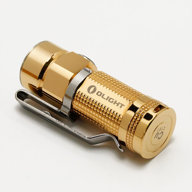 OLIGHT (オーライト) S1 CU BATON CR123A 1本 銅製 コンパクトLEDライト 激安価格販売：アカリセンター