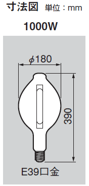東芝 M1000B-J/BH ネオハライドランプ 透明形 激安価格販売：アカリ 