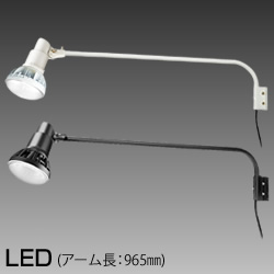 岩崎 LEDioc LEDアイランプ 30W ＋ 投光ランプホルダー S0/W(BK)-L14